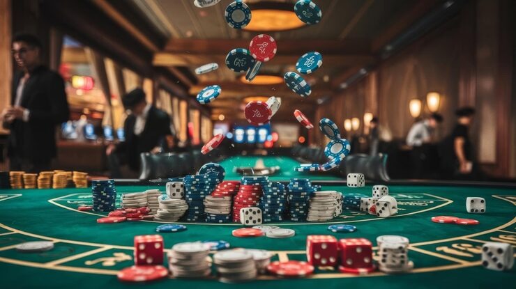 BandarQ live dealer table showing card dealing on hstoto login